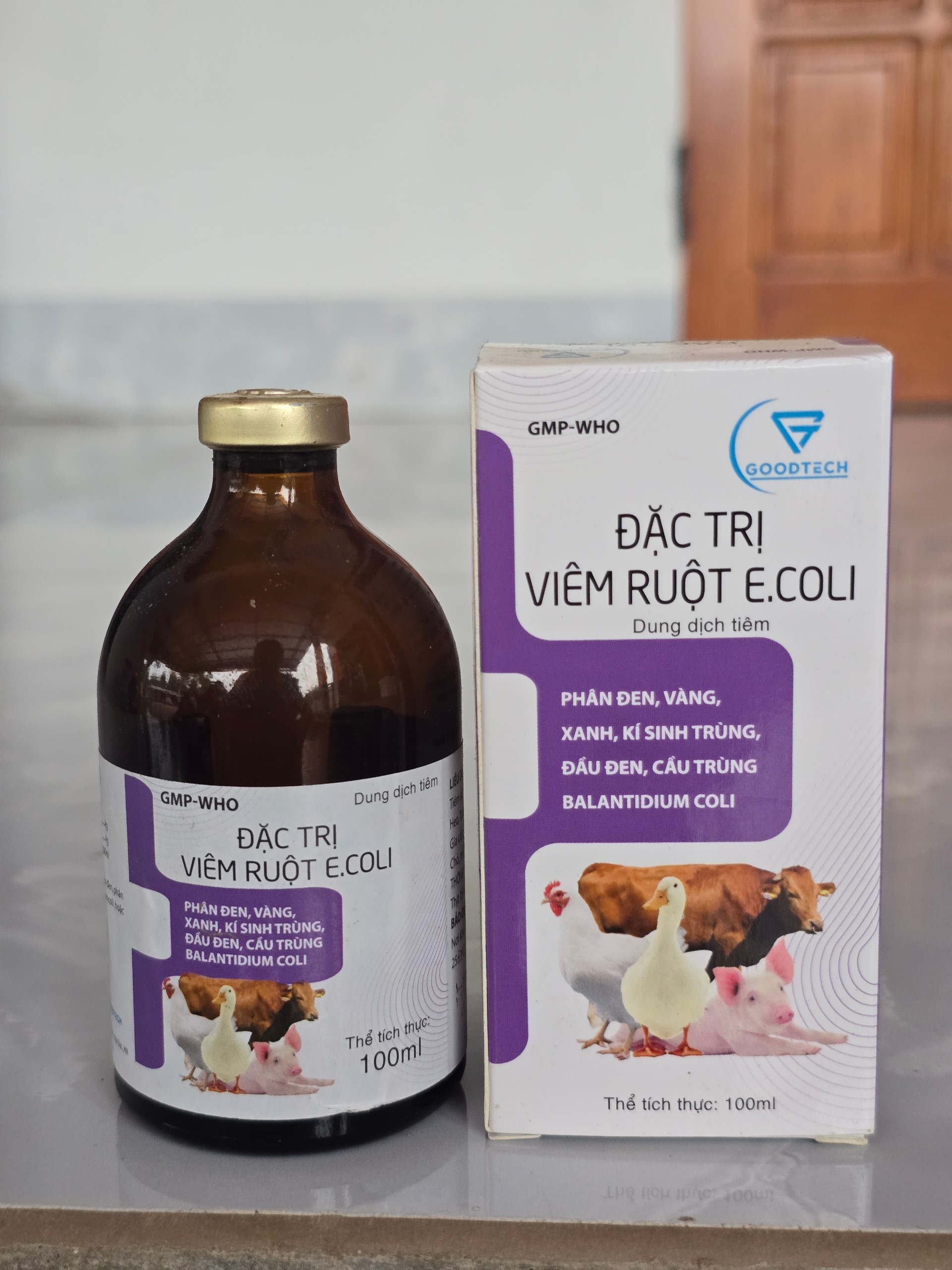ĐẶC TRỊ VIÊM RUỘT E.COLI (SEPTOTRYL - 24)