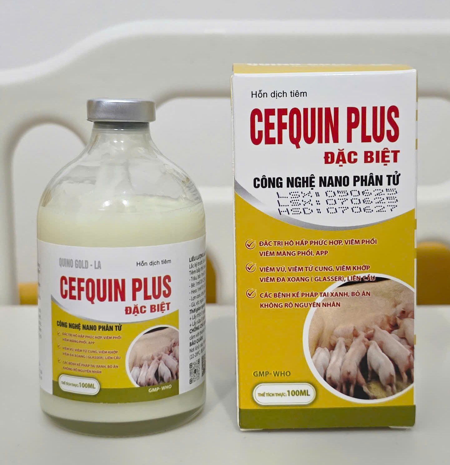 CEFQUIN PLUS ĐẶC BIỆT (QUINO GOLD - LA)